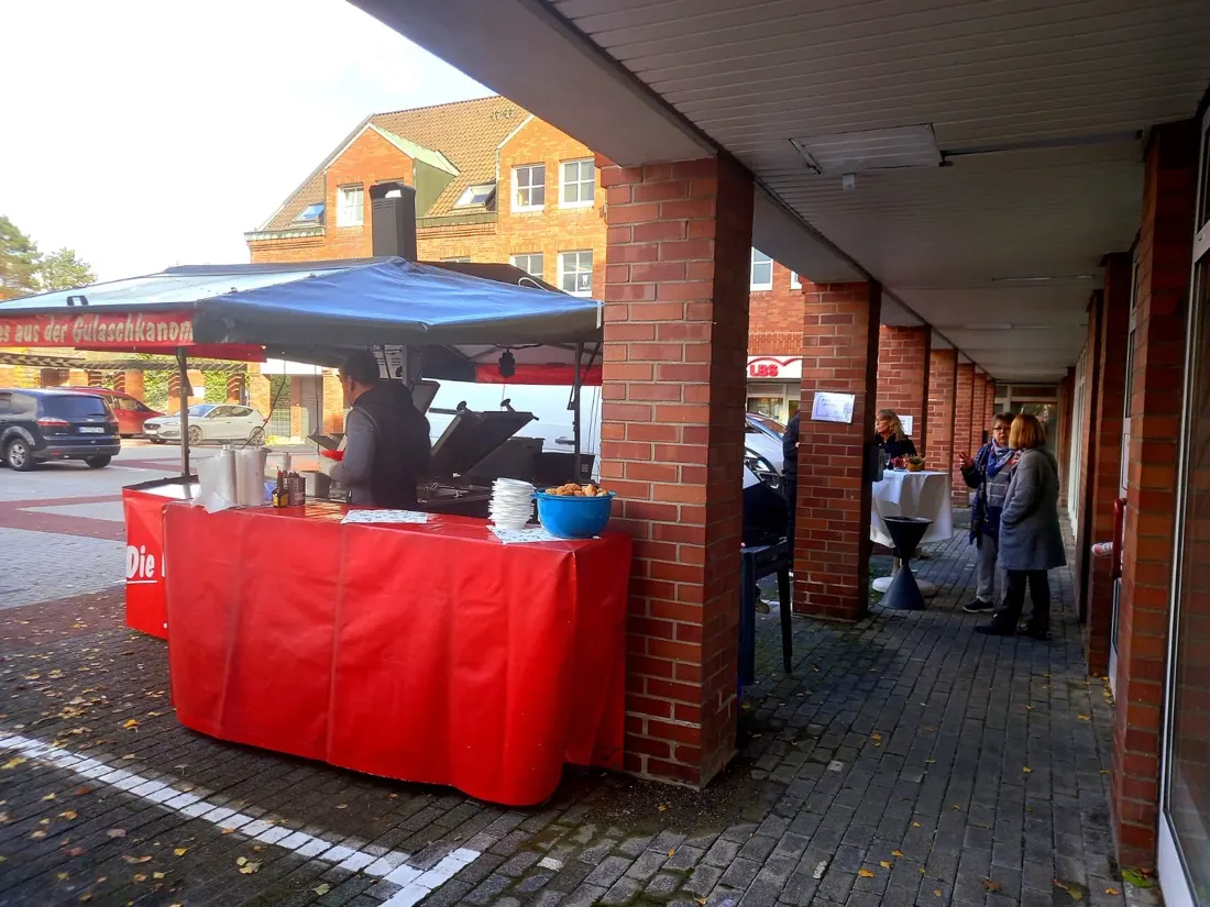 Gulaschkanone zur Verpflegung der Gäste beim Jubiläumsfest von Haar Gefühl