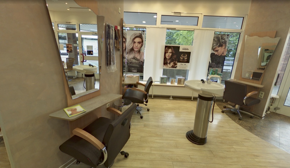Innenansicht des Friseursalons Haar Gefühl